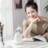 Ultrasonic Air Humidifier for Home & Office – Cartoon Rabbit 250ML USB Essential Oil Diffuser with LED Night Light