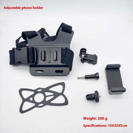 Adjustable Chest Mount Phone Holder – Hands-Free Recording