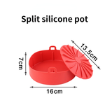 Air Fryer Silicone Pot – Reusable Heat‑Resistant Multifunctional Air Fryer & Oven Accessory for Cooking, Baking & Easy Cleanup