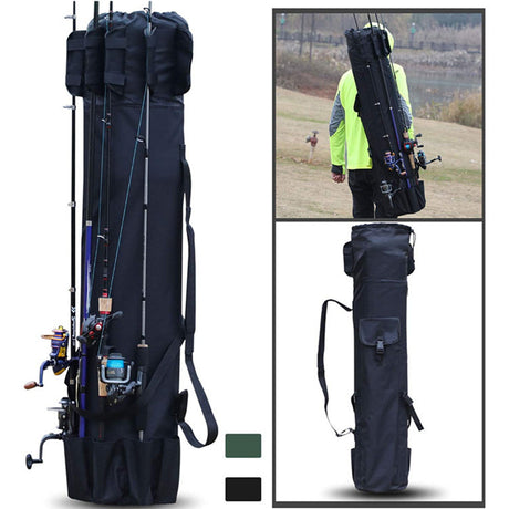 Waterproof Cylinder Outdoor Fishing Bag – Multifunctional Rod & Gear Storage