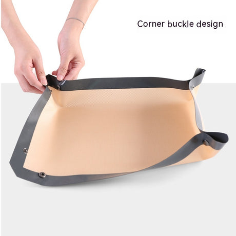 Thick Fiber Silicone Baking Mat – Reusable Non-Stick Silica Gel Baking Pan Liner | Heat-Resistant Baking Tool