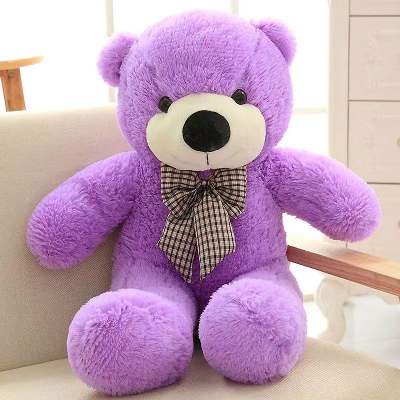 Plush Teddy Bear Doll – Soft Cuddly Stuffed Animal Toy for Kids, Cute Gift Plush Bear for Home & Play