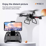 V14 6K Dual Camera FPV Drone — Portable WiFi RC Quadcopter with 2 Batteries for Beginners & Pros