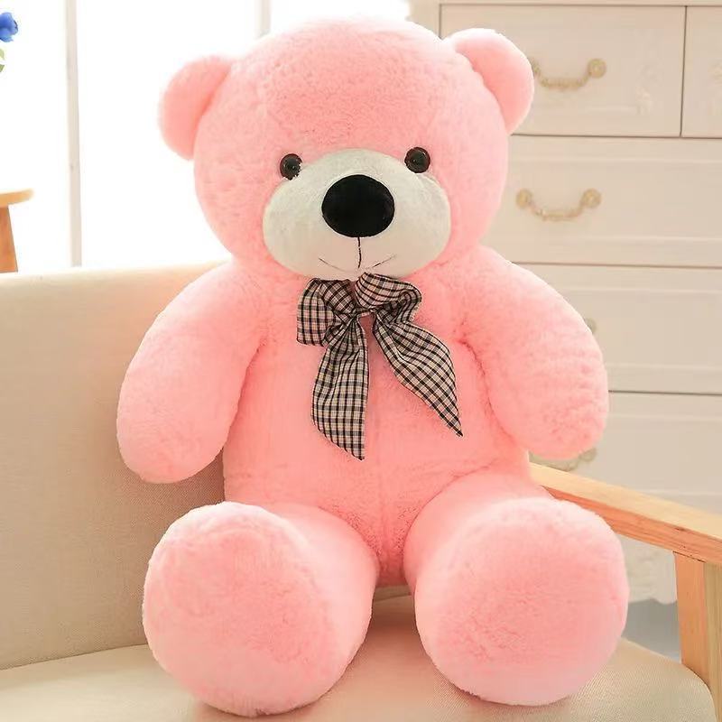 Plush Teddy Bear Doll – Soft Cuddly Stuffed Animal Toy for Kids, Cute Gift Plush Bear for Home & Play