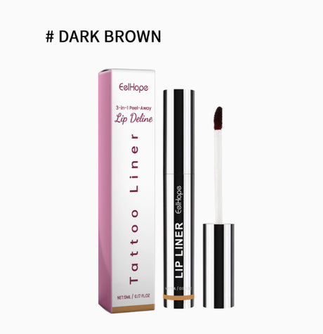 Peel Off Lip Liner Stain – Long Wear Tattoo Matte Lip Liner