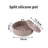Air Fryer Silicone Pot – Reusable Heat‑Resistant Multifunctional Air Fryer & Oven Accessory for Cooking, Baking & Easy Cleanup