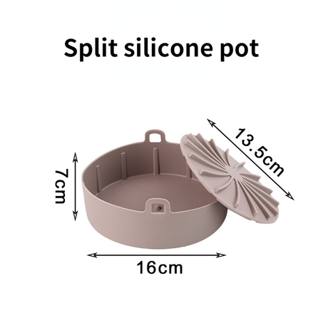 Air Fryer Silicone Pot – Reusable Heat‑Resistant Multifunctional Air Fryer & Oven Accessory for Cooking, Baking & Easy Cleanup