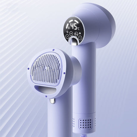 Smart Silent Pet Hair Dryer & Grooming Comb for Dogs and Cats