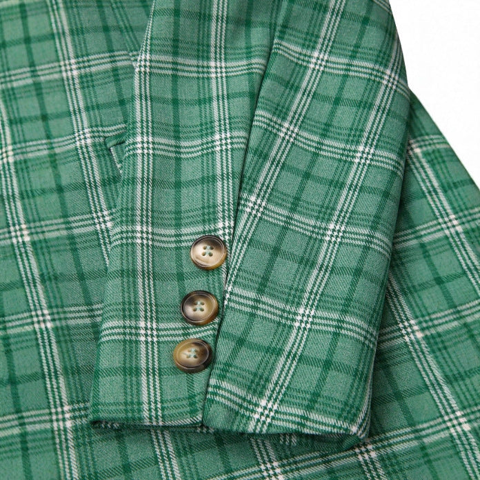 Men’s Double-Breasted Suit Jacket & Pants Set – Classic Formal Business Suit | Elegant Two-Piece Men’s Suit