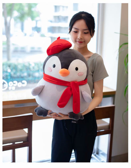 Penguin doll plush toy children's day gift