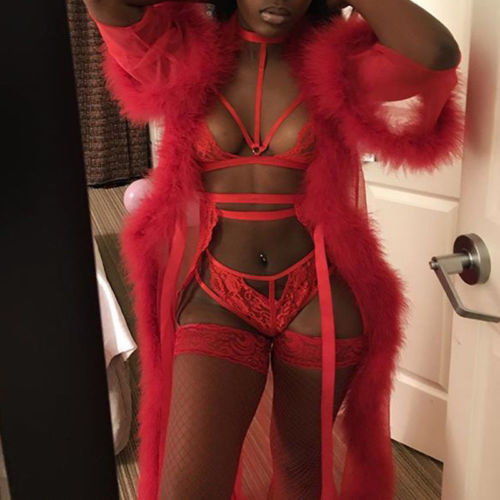 Sexy Fluffy Lingerie