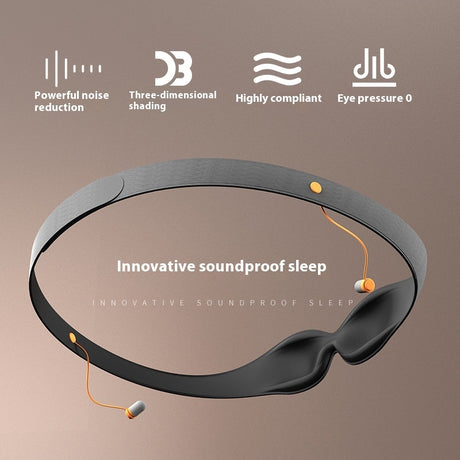 Soundproof Earmuff Sleep Mask – Noise‑Reduction Eye Mask for Sleeping, Relaxation & Fatigue Relief