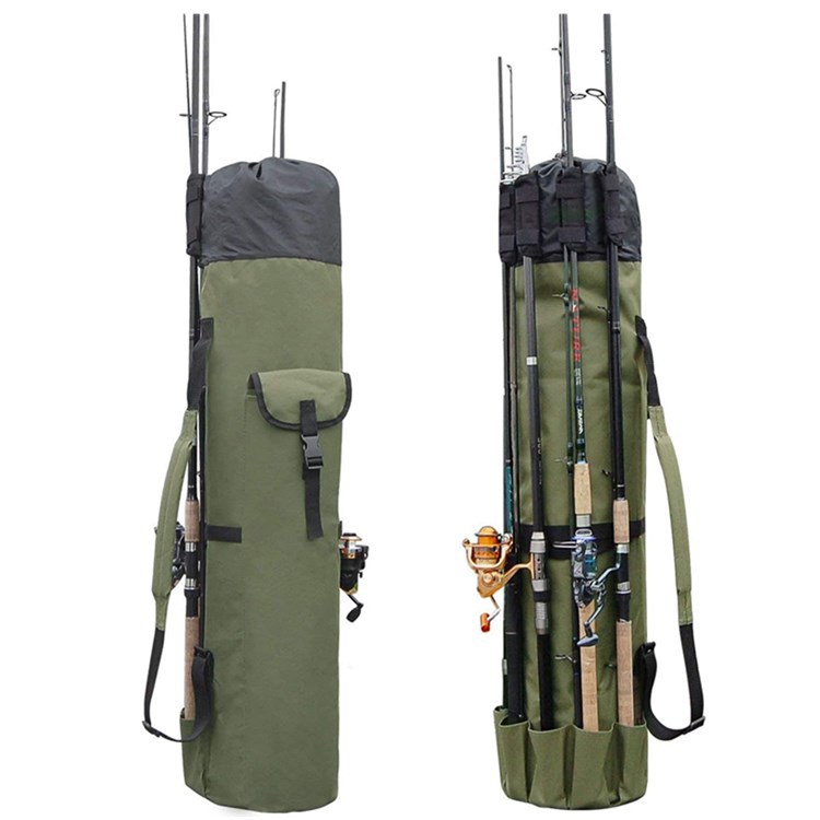 Waterproof Cylinder Outdoor Fishing Bag – Multifunctional Rod & Gear Storage