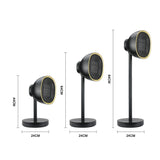 PTC Ceramic Heater Fan – Desk & Floor Electric Space Heater | Fast Heating Portable Heater for Home & Office