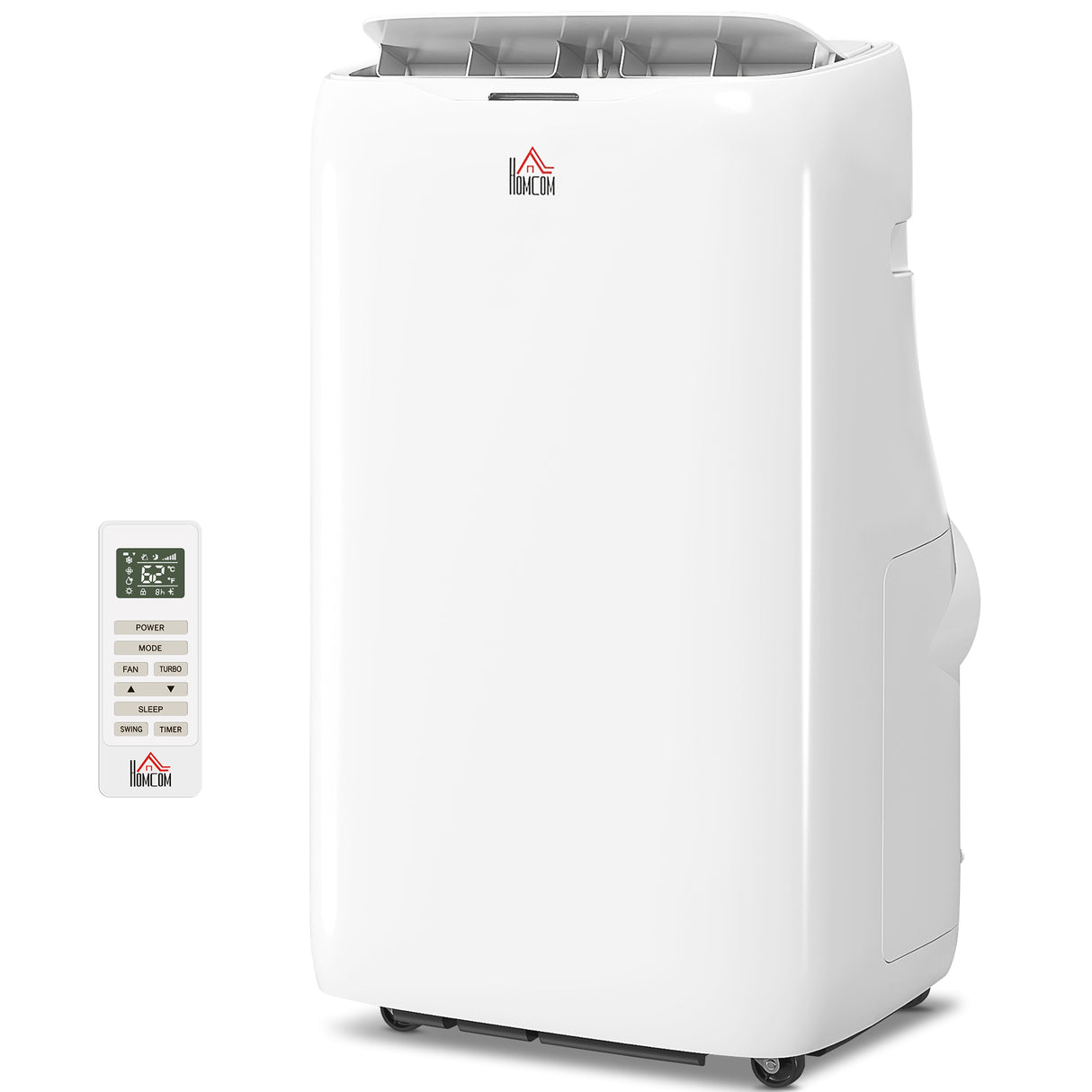 14000 BTU Portable AC – Dual Hose, Inverter, Cool/Dehumidify/Fan, for 700 Sq. Ft, with Window Kit