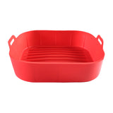 Silicone Air Fryer Accessories Tray – Non‑Stick Heat‑Resistant Baking Tools for Frying, Roasting & Easy Cleanup