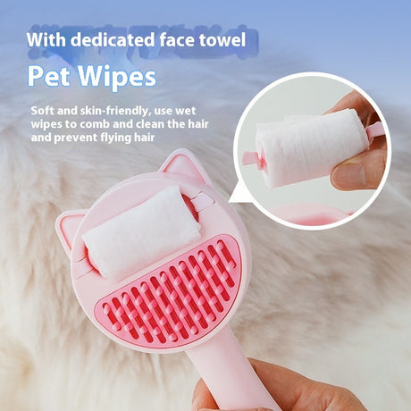 Pet Grooming Massage Brush & Hair Remover Comb