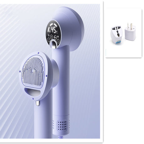 Smart Silent Pet Hair Dryer & Grooming Comb for Dogs and Cats