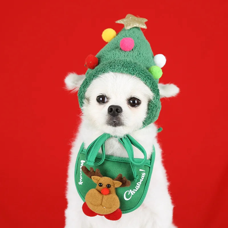 Funny Dog Christmas Hat