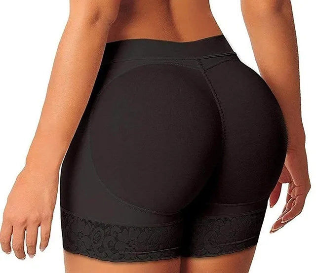 Women’s Butt Lifter Padded Underwear – High Waist Tummy Control Hip Shaper