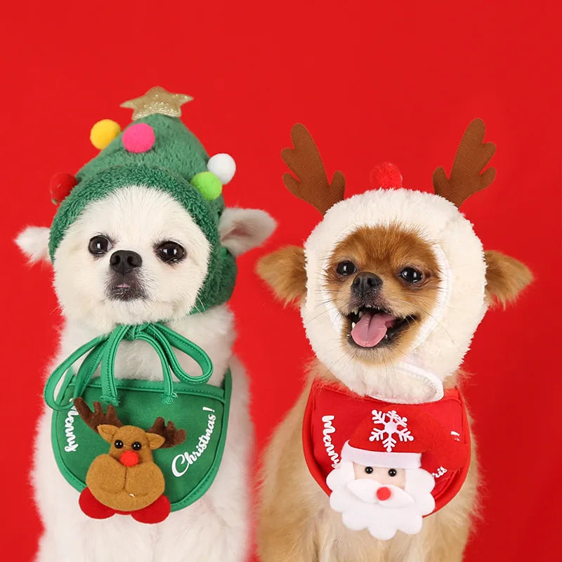 Funny Dog Christmas Hat