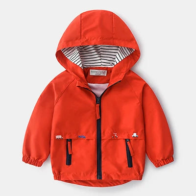 Baby Boys Winter Jacket – Warm Hooded Coat for Toddlers | Soft Fleece Lined Infant Outerwear