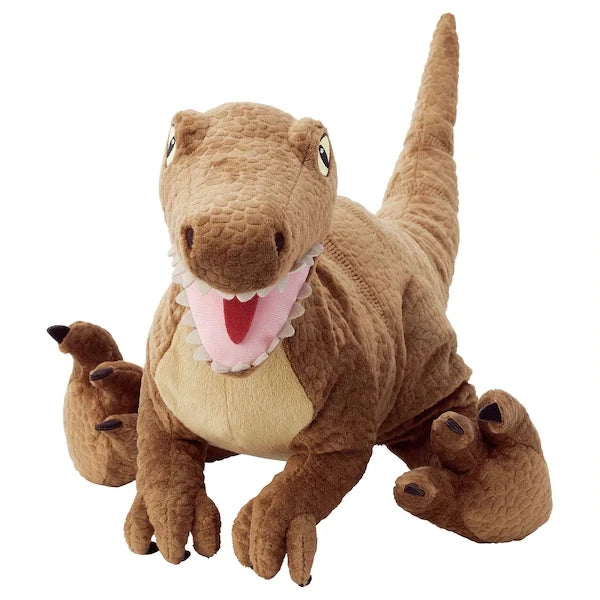 Plush Dinosaur Toy – Stuffed Cartoon Ankylosaurus & Tyrannosaurus Rex for Kids | Soft Animal Doll for Girls & Boys | Christmas Gift (1pc)