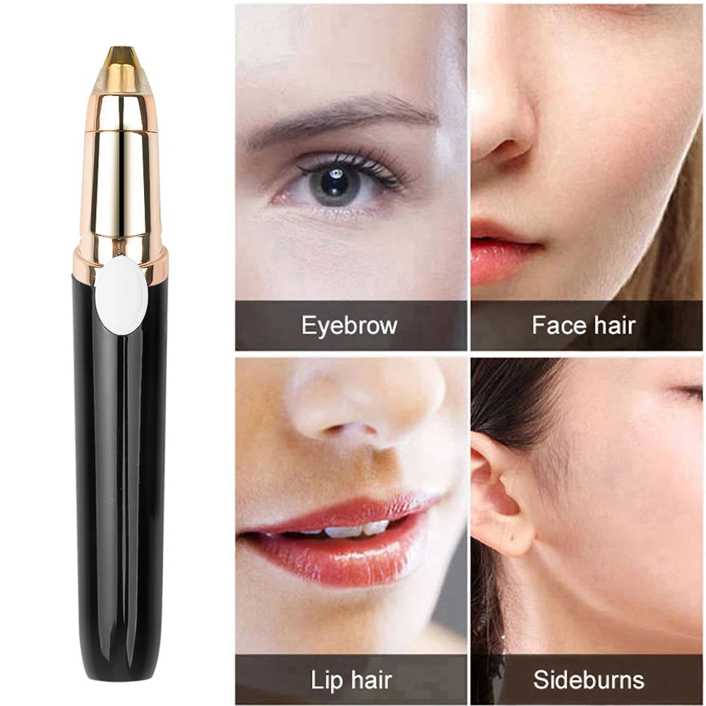 USB Rechargeable Painless Eyebrow Trimmer