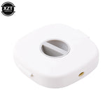 Rotating Cable Organizer & Winder Box – Portable Wire & Cord Storage with Phone Holder