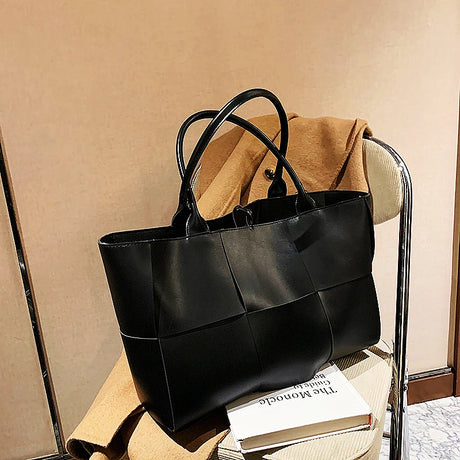 Woven Large Capacity Women’s Luxury Tote