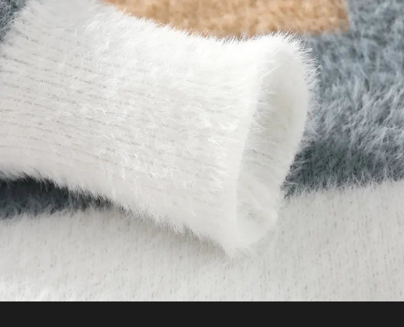 Men’s Wool Winter Sweater 2025 – Warm Knitted Pullover for Cold Weather