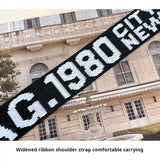 High quality women's PU rolling strip camera bag