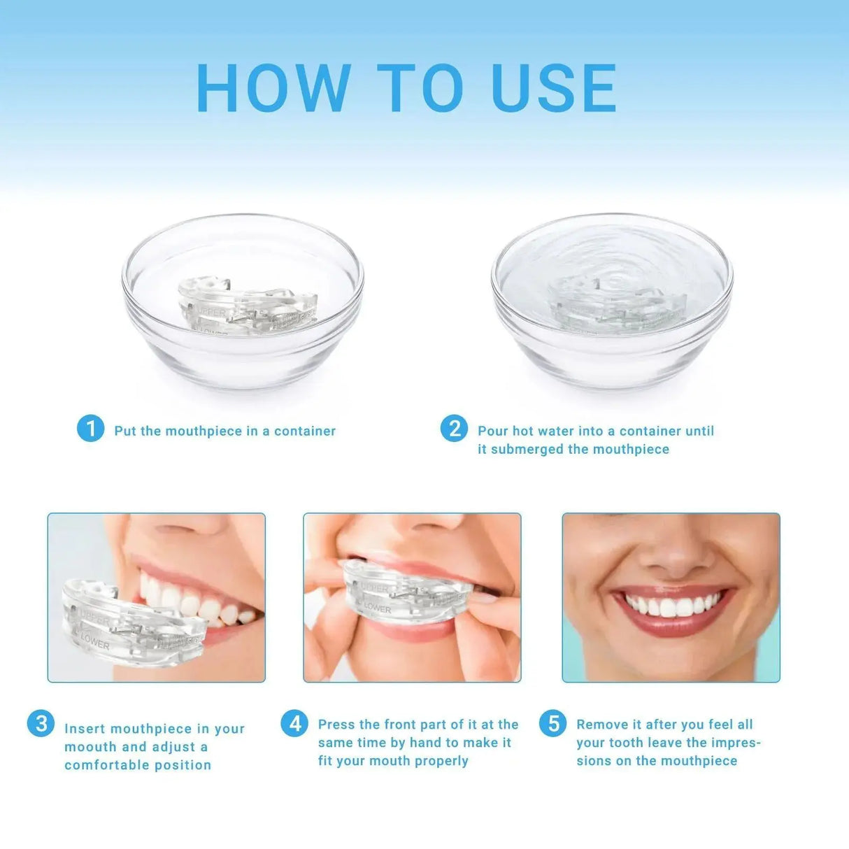 Adjustable Anti Snoring Mouth Guard for Snoring and Bruxism
