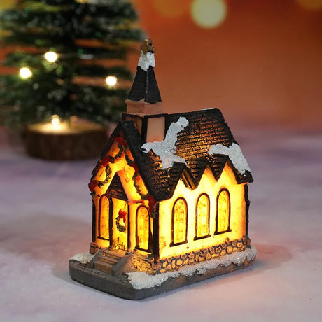 Christmas LED Night Lights – Luminous Micro Landscape House | Creative Children’s Gift & New Year Holiday Ornament
