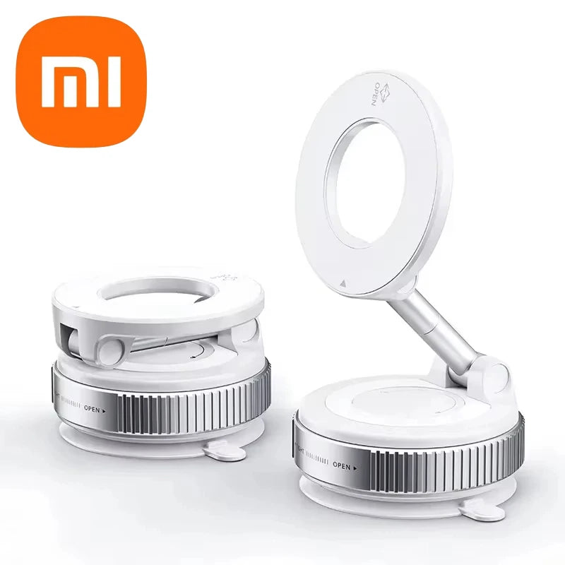 Xiaomi Magnetic Phone Holder – Rotating Folding MagSafe Suction Stand for Car, Home & Gym