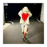 painted streetwear hoodie