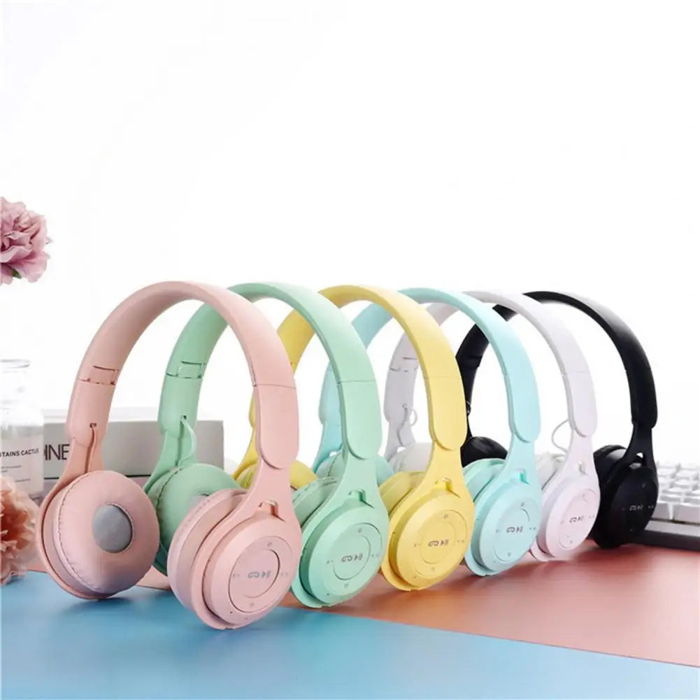 Y08 Macaron Wireless Bluetooth Headphone