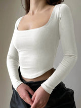 Skinny Sexy Solid Crop Top