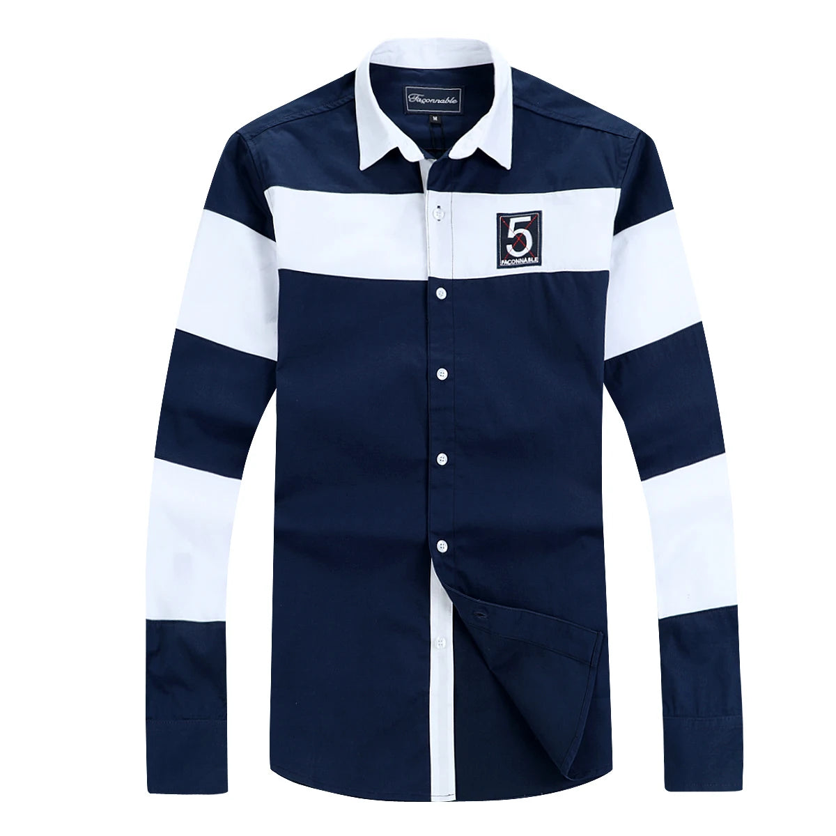 2025 Men’s Spring Summer Striped Long Sleeve Shirt
