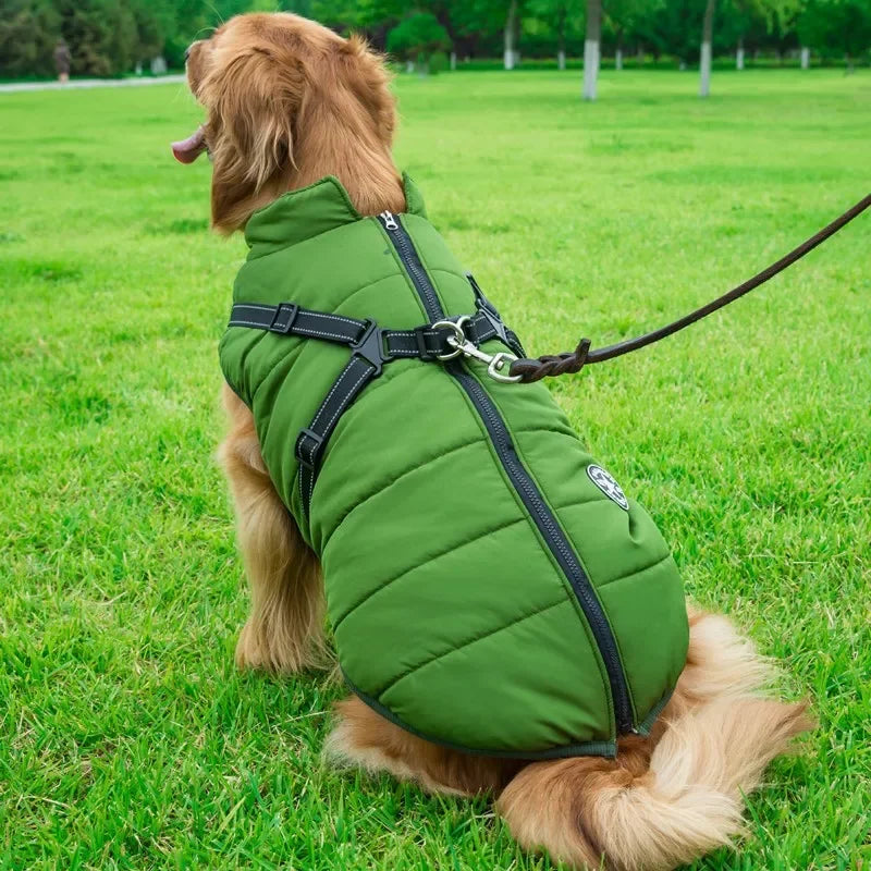 Large Pet Dog Jacket | Warm Winter Coat for Big Dogs