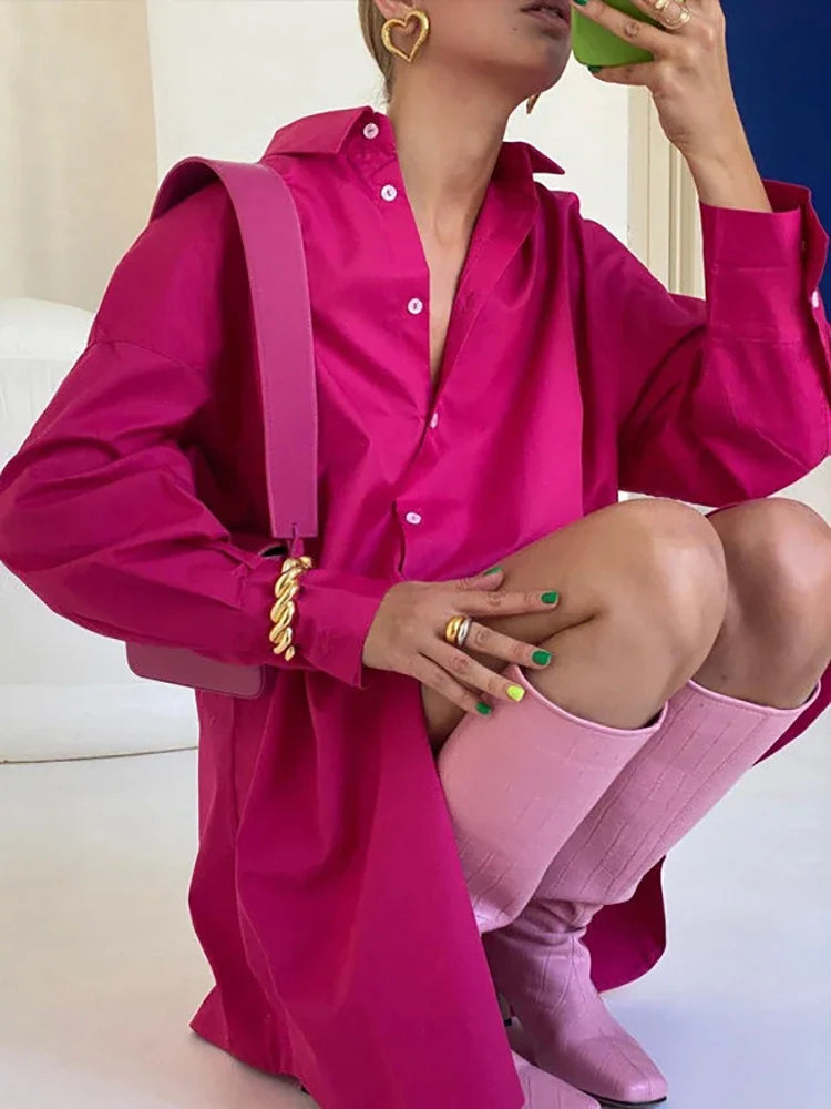 Women’s Oversized Cotton Shirt