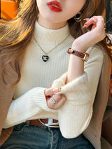 Women's Retro Turtleneck  Winter Sweater 2025