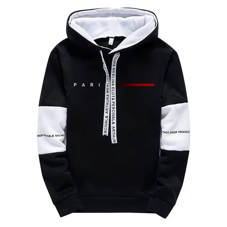 Men’s Paris Fashion Hoodie & Sweatpants – Casual Streetwear Jogging Set