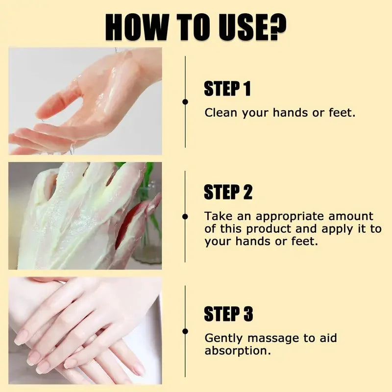 Turmeric Bee Venom Foot Cream – Anti-Drying, Crack Heel Repair & Deep Moisturizing