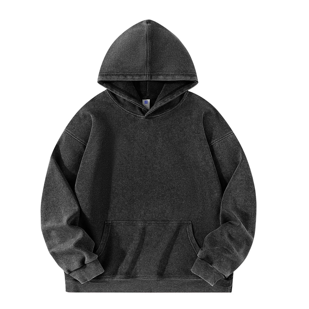 Men’s Vintage Acid Washed Cotton Hoodie | Retro Streetwear – Nark Store