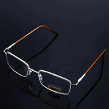Real Glass Lens Reading Glasses – Square Full Frame HD Presbyopic Eyewear | Anti-Scratch Unisex Readers