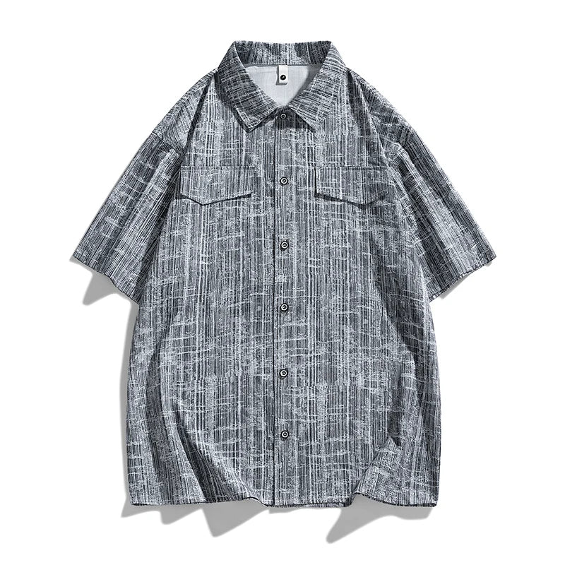 Men’s Oversized Plaid Shirt