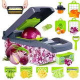 Multi-Functional Vegetable Cutter – 5-in-1 Slicer, Shredder & Dicer Kitchen Tool