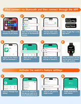 1.44" Full Touch Smart Watch for Android Phones