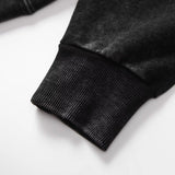 Men’s Vintage Acid Washed Cotton Hoodie